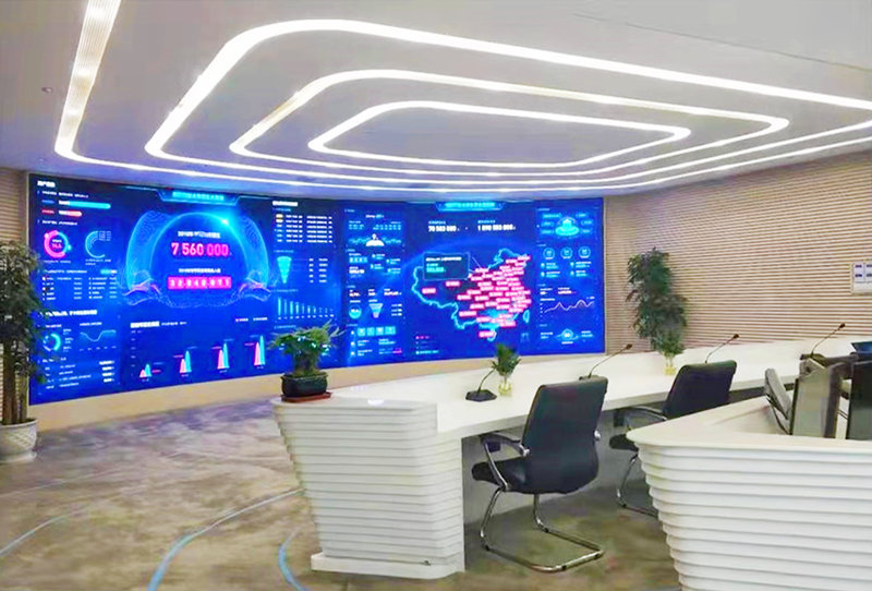 恒彩光電小間距LED顯示屏，無縫拼接，滿足多場景差異化需求