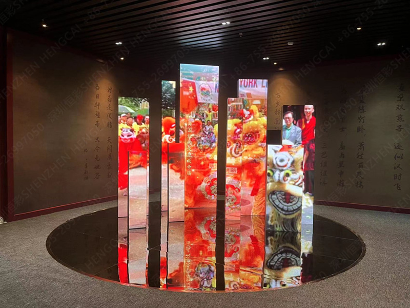 運城天下關(guān)公廟，LED顯示屏項目