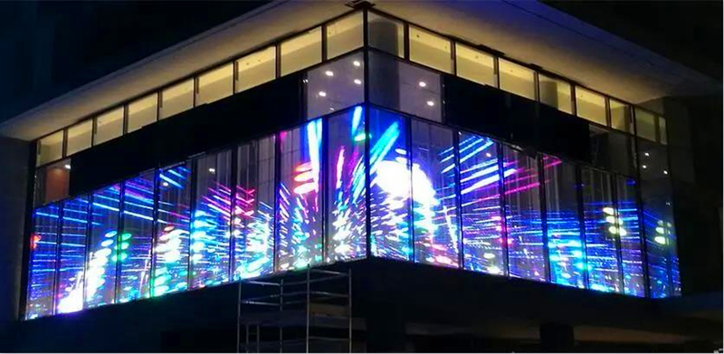 LED透明屏種類怎么劃分？